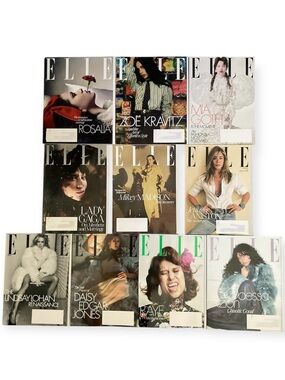 Lot 10 Elle Magazine 2026 2025 March Feb Jan Sep Summer Apr Feb Dec Odessa Azion